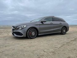 Grau Gebraucht 2018 Mercedes CLA250 Shooting Brake AMG line Kombi | 17.500 € (Fairer Preis)