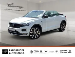 Pure white/schwarz Gebraucht 2021 VW T-Roc R-line SUV | 26.490 € (Fairer Preis)