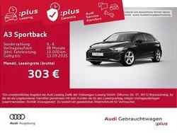 Schwarz Gebraucht 2025 Audi A3 Sportback S-Line Limousine | 35.890 € (Guter Preis)