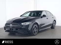 Schwarz Gebraucht 2024 Mercedes C300e AMG Limousine | 48.800 € (Fairer Preis)