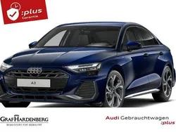 Navarrablau metallic Gebraucht 2025 Audi A3 S-Line Limousine | 32.530 € (Superpreis)