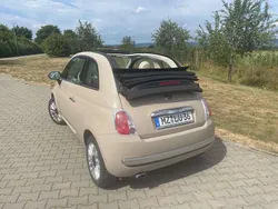 Beige Gebraucht 2015 Fiat 500C Cabrio | 9.200 € (Fairer Preis)