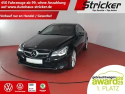 Schwarz Gebraucht 2015 Mercedes E250 AMG line Coupé | 17.449 € (Superpreis)