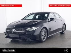 Schwarz Gebraucht 2024 Mercedes A180 AMG line Plus Limousine | 29.280 € (Guter Preis)