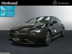 Kosmosschwarz metallic Gebraucht 2023 Mercedes CLA220 AMG Limousine | 35.990 € (Fairer Preis)