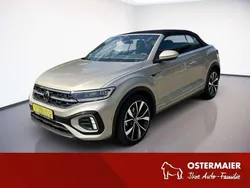 Ivory silver metallic schwarz Gebraucht 2023 VW T-Roc Cabriolet R-line Cabrio | 32.890 € (Fairer Preis)