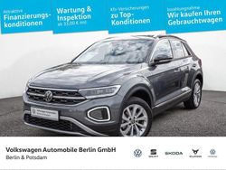 Indiumgrau metallic/schwarz Gebraucht 2024 VW T-Roc Style SUV | 29.990 € (Fairer Preis)