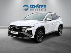 Atlas white Gebraucht 2024 Hyundai Tucson Prime SUV | 33.450 € (Superpreis)
