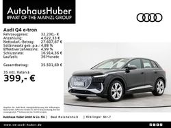 Mythosschwarz metallic Gebraucht 2022 Audi Q4 e-tron Ambiente SUV | 32.230 € (Fairer Preis)