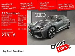 Daytonagrau perleffekt Gebraucht 2023 Audi A3 Sportback e-tron S-Line Limousine | 29.850 € (Fairer Preis)
