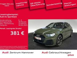 Distriktgrün metallic Gebraucht 2024 Audi A1 Sportback S-Line Kleinwagen | 27.450 € (Fairer Preis)