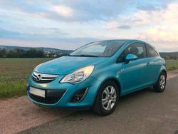 Blau Gebraucht 2012 Opel Corsa Satellite Kleinwagen | 2.400 € (Fairer Preis)