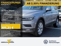 Silber Gebraucht 2021 VW Tiguan Allspace Highline SUV | 26.360 € (Superpreis)