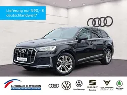 Mythosschwarz metallic Gebraucht 2022 Audi Q7 S-Line SUV | 58.960 €