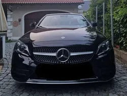Schwarz Gebraucht 2019 Mercedes C300 AMG line Cabrio | 49.999 €