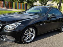 Schwarz Gebraucht 2016 Mercedes SLC180 AMG line Cabrio | 26.999 € (Fairer Preis)