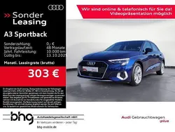 Blau Gebraucht 2024 Audi A3 Sportback e-tron Performance Limousine | 32.720 € (Teuer)