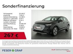 Mythosschwarz metallic Gebraucht 2022 Audi Q4 e-tron Advanced SUV | 23.440 € (Guter Preis)
