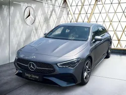Metalliclack mountaingrau Gebraucht 2024 Mercedes CLA200 Shooting Brake AMG Kombi | 33.979 € (Fairer Preis)