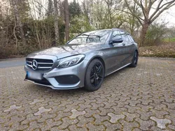 Grau Gebraucht 2018 Mercedes C350e AMG Kombi | 24.600 € (Etwas zu teuer)