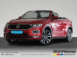 Rot Gebraucht 2021 VW T-Roc Cabriolet R-line Cabrio | 26.490 € (Fairer Preis)