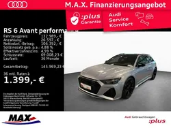 Florettsilber metallic Gebraucht 2025 Audi RS6 Performance Kombi | 132.989 € (Etwas zu teuer)