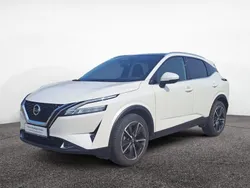 Brilliant white (m) (metallic) Gebraucht 2021 Nissan Qashqai Tekna SUV | 24.990 € (Guter Preis)