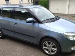 Satin grau mettalic Gebraucht 2008 Skoda Fabia Sport Kombi | 2.300 € (Fairer Preis)