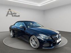 Schwarz Gebraucht 2015 Mercedes E220 AMG line Cabrio | 15.500 € (Superpreis)