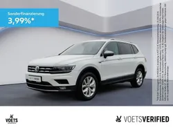 Weiß Gebraucht 2021 VW Tiguan Allspace Highline SUV | 25.850 €
