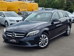 Cavansitblau metallic Gebraucht 2019 Mercedes C220 Avantgarde Kombi | 22.900 € (Fairer Preis)