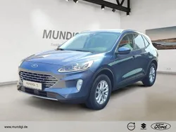 Chromablau metallic Gebraucht 2021 Ford Kuga Titanium X SUV | 24.830 € (Fairer Preis)