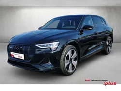 Brillantschwarz Gebraucht 2022 Audi e-tron S-Line SUV | 33.980 € (Fairer Preis)