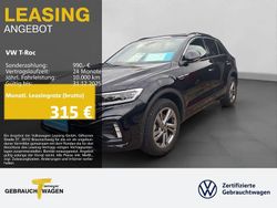 Schwarz Gebraucht 2024 VW T-Roc R-line SUV | 34.490 € (Fairer Preis)