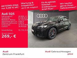 Mythosschwarz metallic Gebraucht 2023 Audi SQ5 Ambiente SUV | 49.890 € (Superpreis)