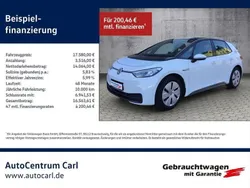 Weiß Gebraucht 2021 VW ID.3 Pure Kleinwagen | 17.380 € (Guter Preis)