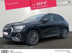 Mythosschwarz metallic Gebraucht 2021 Audi Q3 S-Line SUV | 31.850 € (Fairer Preis)