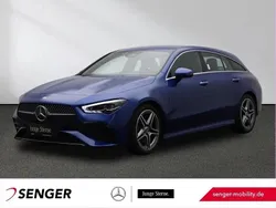 Blau Gebraucht 2024 Mercedes CLA200 AMG | 35.900 € (Guter Preis)