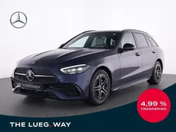 Blau metalliclack sodalithblau Gebraucht 2024 Mercedes C300e AMG Kombi | 45.900 € (Guter Preis)