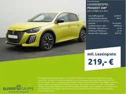 Gelb Neu 2025 Peugeot 208 GT Kleinwagen | 26.090 € (Fairer Preis)