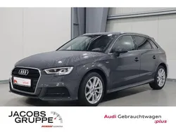 Grau Gebraucht 2019 Audi A3 Sportback S-Line Limousine | 19.970 € (Etwas zu teuer)