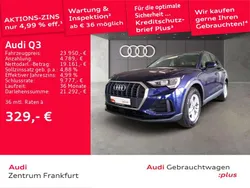 Navarrablau metallic Gebraucht 2021 Audi Q3 Ambiente SUV | 23.950 € (Superpreis)