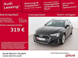 Mythosschwarz metallic Gebraucht 2024 Audi A3 S-Line Limousine | 28.900 € (Superpreis)