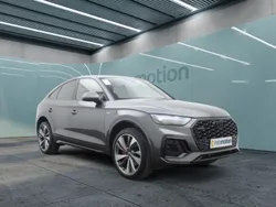 Grau Gebraucht 2023 Audi Q5 Sportback S-Line SUV | 51.999 € (Teuer)