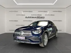 Blau Gebraucht 2022 Mercedes GLC300e AMG Coupé | 51.890 € (Teuer)