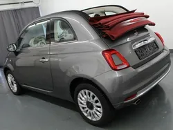 Pompei grau met. Gebraucht 2020 Fiat 500C Lounge Cabrio | 19.999 € (Teuer)