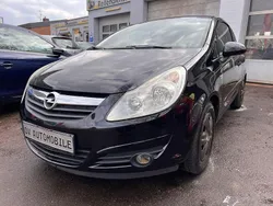 Schwarz Gebraucht 2007 Opel Corsa Catch Me Kleinwagen | 950 € (Superpreis)
