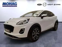 Weiss Gebraucht 2022 Ford Puma Titanium SUV | 15.490 € (Guter Preis)