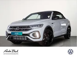 Pure white uni schwarz Neu 2025 VW T-Roc Cabriolet R-line Cabrio | 49.734 € (Teuer)
