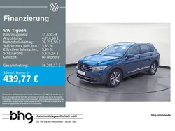Blau Gebraucht 2021 VW Tiguan Elegance SUV | 30.990 € (Fairer Preis)
